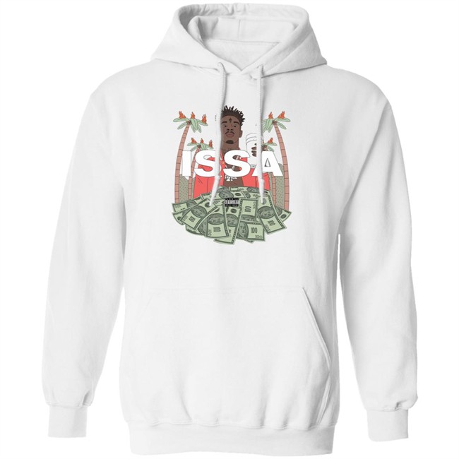 21 Savage Merch Issa White T-Shirt 21 Savage Merch Issa White T-Shirt