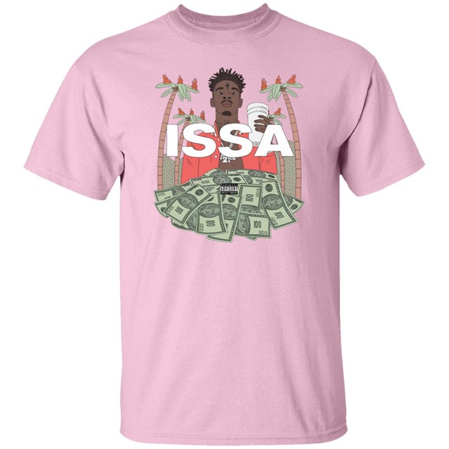 21 Savage Merch Issa White T-Shirt 21 Savage Merch Issa White T-Shirt