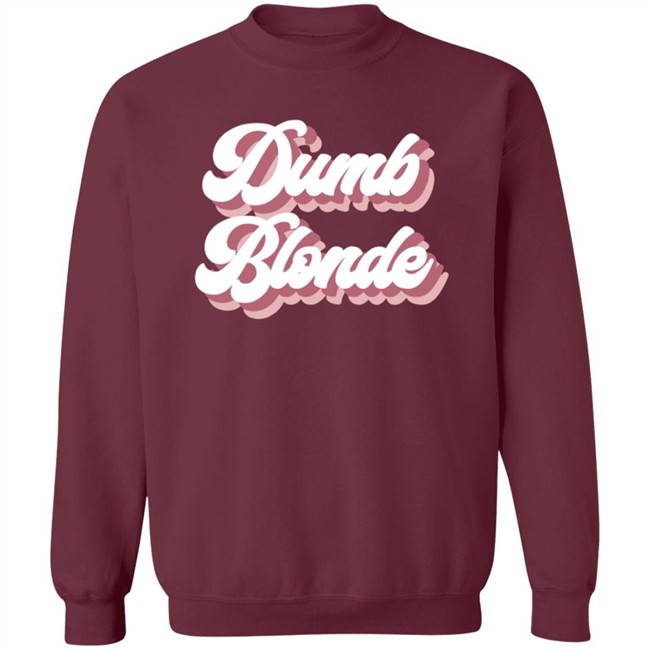Dolly Parton Merch Dumb Blonde Crewneck Sweatshirt