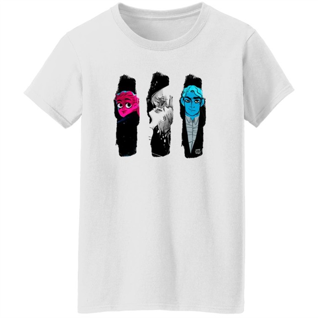 Lore Olympus Merch Brush Strokes Tee Shirt Lore Olympus Merch Brush Strokes Tee Shirt
