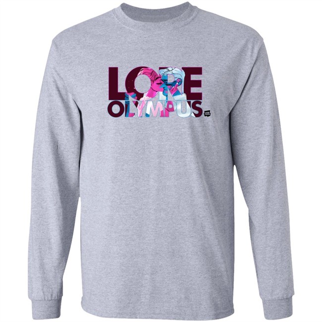 Lore Olympus Merch Dance Long Sleeve Tee Shirt Lore Olympus Merch Dance Long Sleeve Tee Shirt
