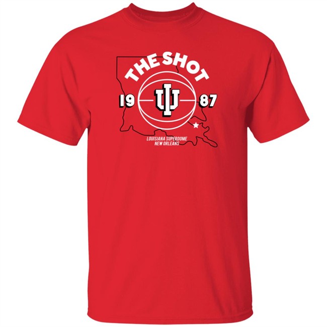 Home Field Apparel Store 1987 Vintage Iu Basketball National Champs Shirt