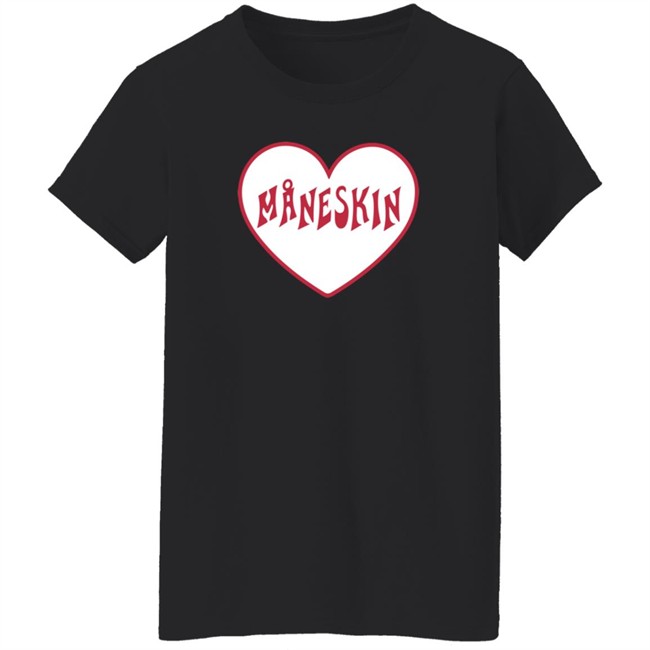 Mammamia Ah Maneskin Merch MA Heart Shirt Mammamia Ah Maneskin Merch MA Heart Shirt