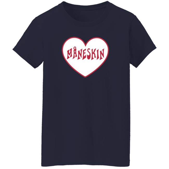 Mammamia Ah Maneskin Merch MA Heart Shirt Mammamia Ah Maneskin Merch MA Heart Shirt