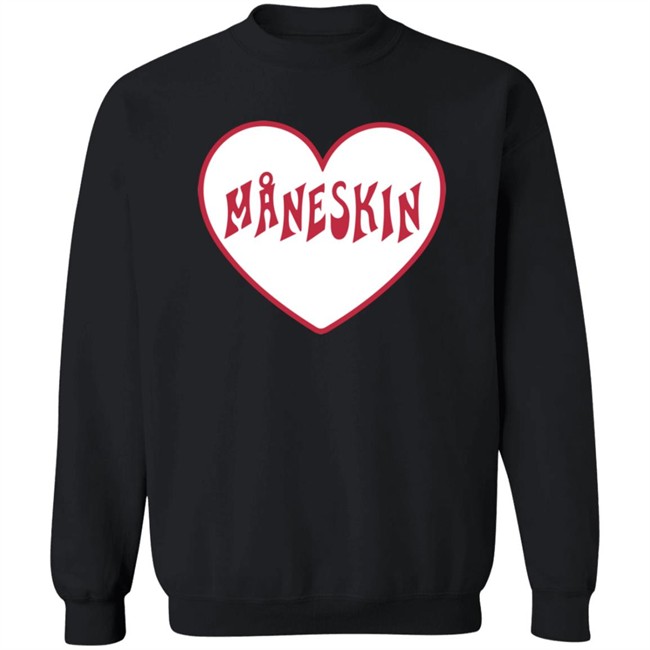 Mammamia Ah Maneskin Merch MA Heart Shirt Mammamia Ah Maneskin Merch MA Heart Shirt