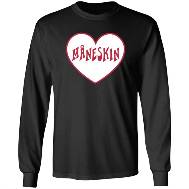 Mammamia Ah Maneskin Merch MA Heart Shirt Mammamia Ah Maneskin Merch MA Heart Shirt
