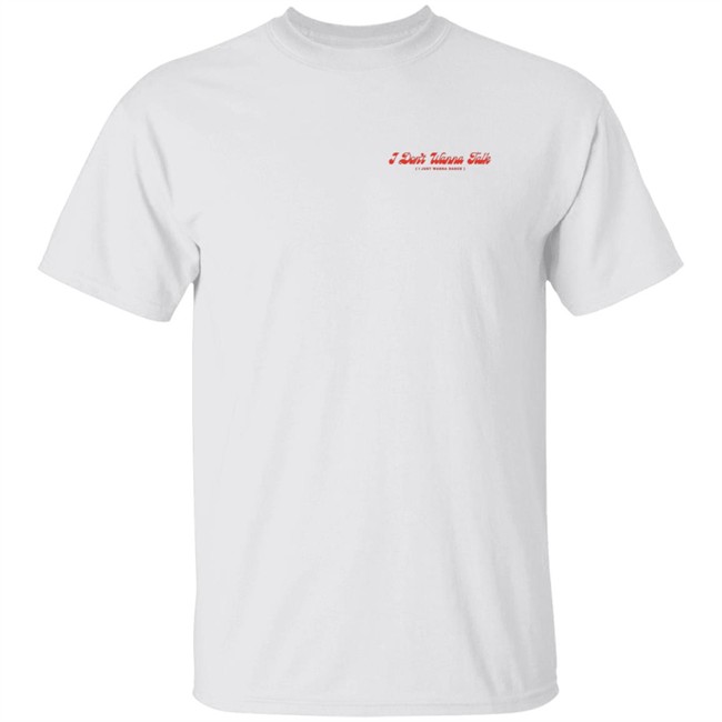 Glass Animals Merch I Don't Wanna Talk Cherry Shirt Glass Animals Merch I Don't Wanna Talk Cherry Shirt