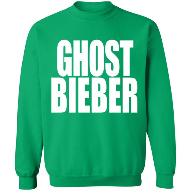 Justin Bieber Merch Ghost Bieber Crewneck Sweatshirt