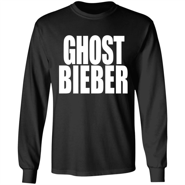 Justin Bieber Merch Ghost Bieber Crewneck Sweatshirt Justin Bieber Merch Ghost Bieber Crewneck Sweatshirt
