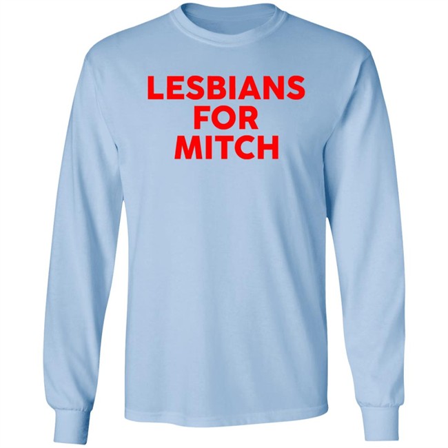Lesbians For Mitch T Shirt Iyearnforagony Lesbians For Mitch T Shirt Iyearnforagony