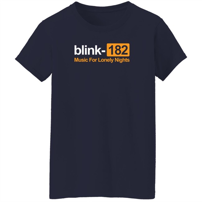 Blink 182 Merch Music For Lonely Nights Pullover Hoodie Blink 182 Merch Music For Lonely Nights Pullover Hoodie