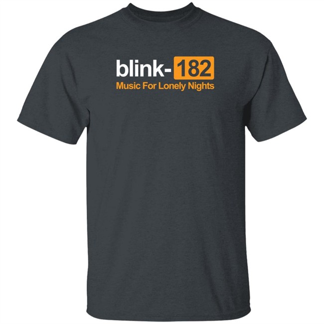 Blink 182 Merch Music For Lonely Nights Pullover Hoodie Blink 182 Merch Music For Lonely Nights Pullover Hoodie