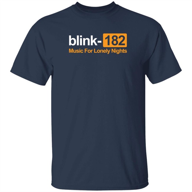 Blink 182 Merch Music For Lonely Nights Pullover Hoodie Blink 182 Merch Music For Lonely Nights Pullover Hoodie