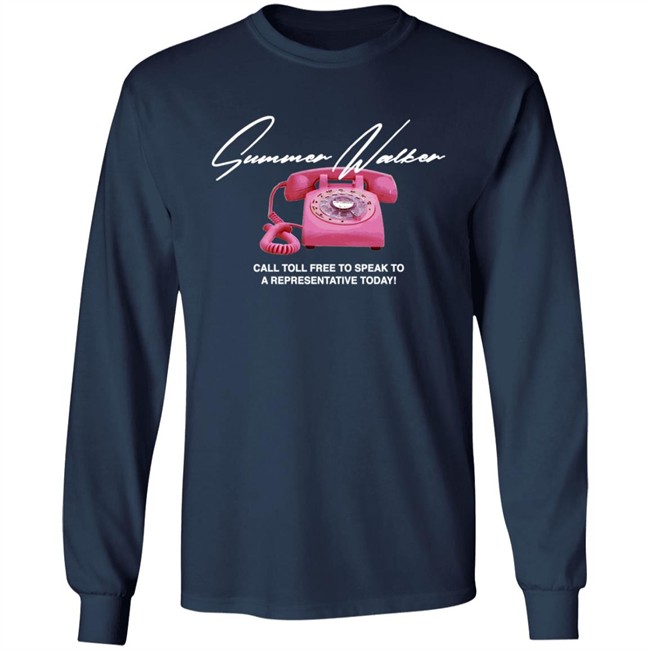 Summer Walker Merch Toll Free Hoodie Sweatshirt Summer Walker Merch Toll Free Hoodie Sweatshirt