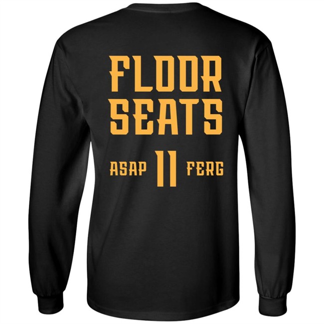 Asap Rocky Merch Floor Seats II Tee Shirt Asap Rocky Merch Floor Seats II Tee Shirt