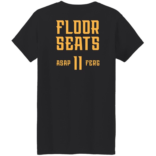 Asap Rocky Merch Floor Seats II Tee Shirt Asap Rocky Merch Floor Seats II Tee Shirt