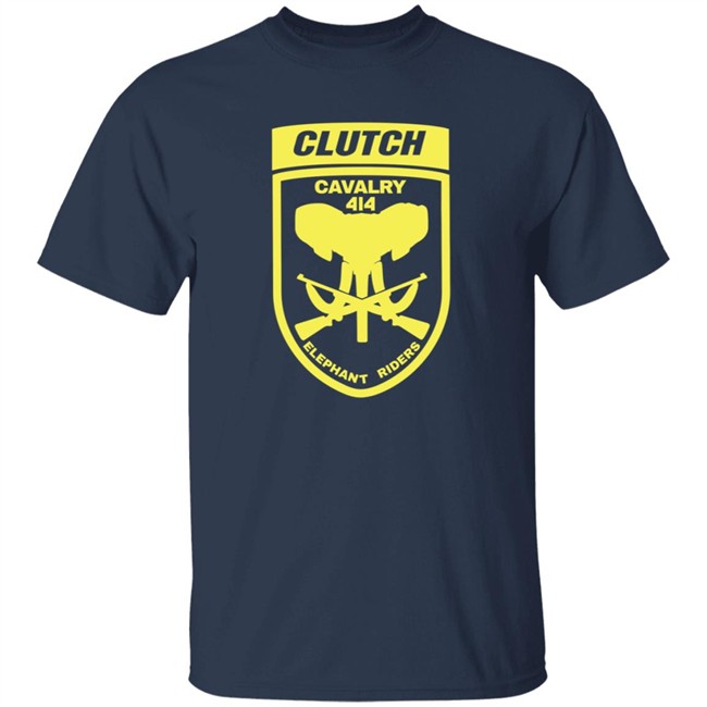 Clutch Merch Elephant Riders Tee Shirt Clutch Merch Elephant Riders Tee Shirt