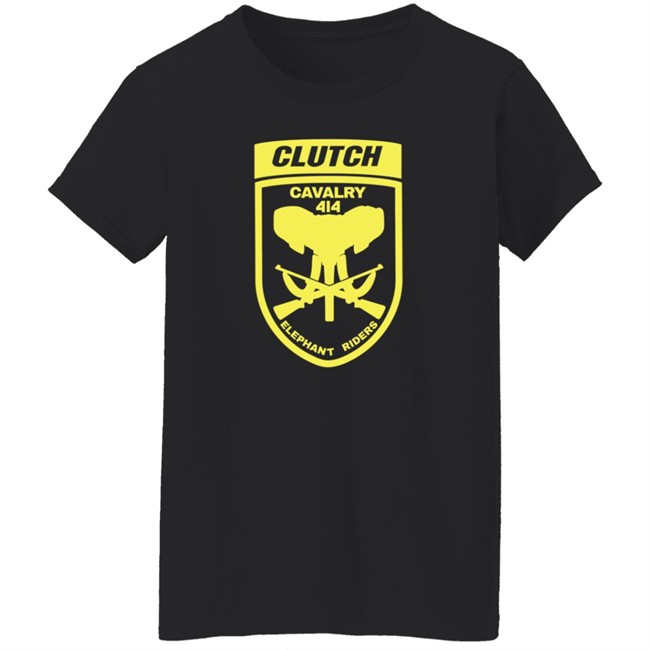 Clutch Merch Elephant Riders Tee Shirt Clutch Merch Elephant Riders Tee Shirt