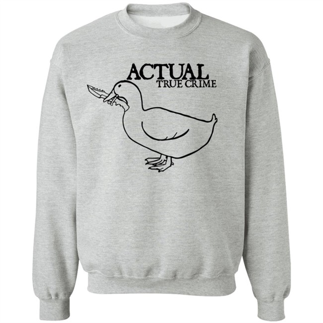 Yetiyeff 8750 Merch Actual True Crime - Duck Shirt Yetiyeff 8750 Merch Actual True Crime - Duck Shirt