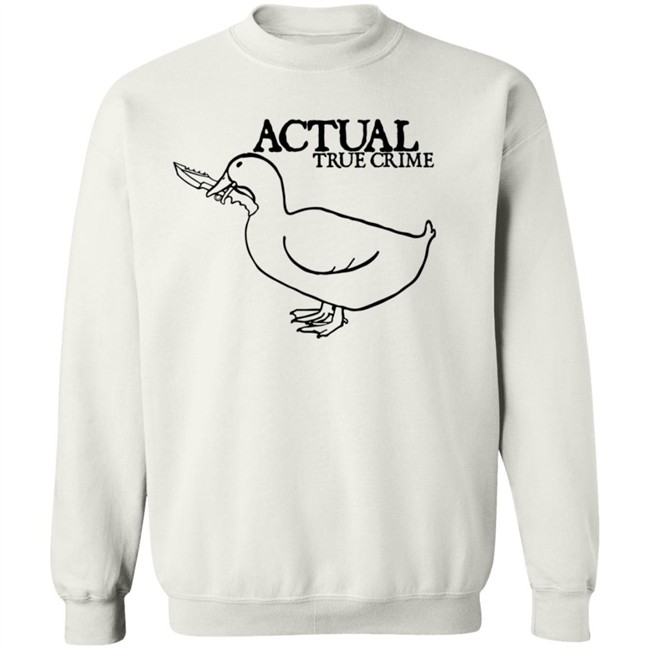 Yetiyeff 8750 Merch Actual True Crime - Duck Shirt Yetiyeff 8750 Merch Actual True Crime - Duck Shirt