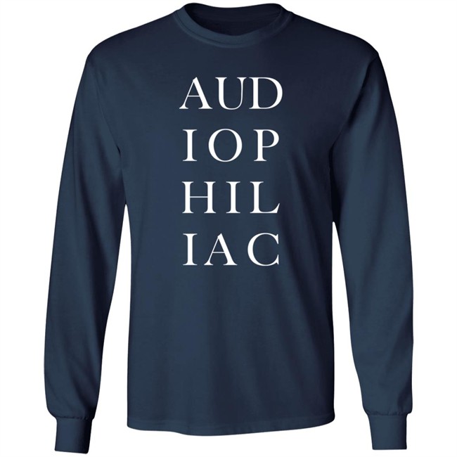 Audiophiliac Daily Show Store Audiophiliac Shirt Steve Guttenberg Audiophiliac Daily Show Store Audiophiliac Shirt Steve Guttenberg