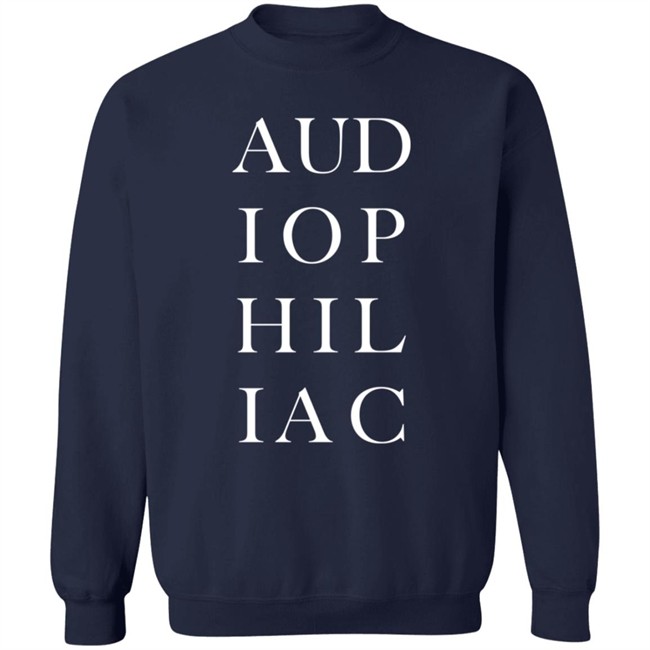 Audiophiliac Daily Show Store Audiophiliac Shirt Steve Guttenberg Audiophiliac Daily Show Store Audiophiliac Shirt Steve Guttenberg