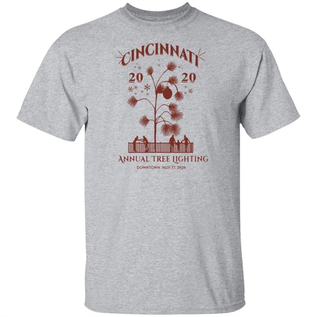 2020 Cincinnati Annual Tree Lighting T Shirt 2020 Cincinnati Annual Tree Lighting T Shirt