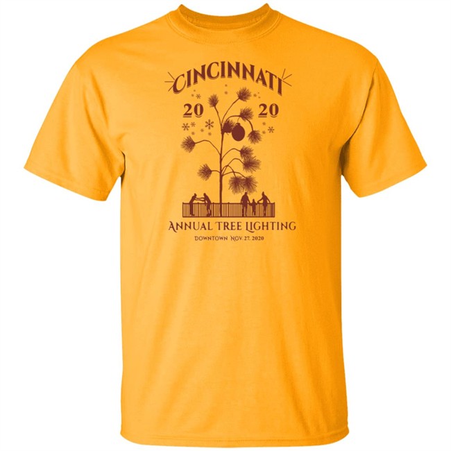 2020 Cincinnati Annual Tree Lighting T Shirt 2020 Cincinnati Annual Tree Lighting T Shirt