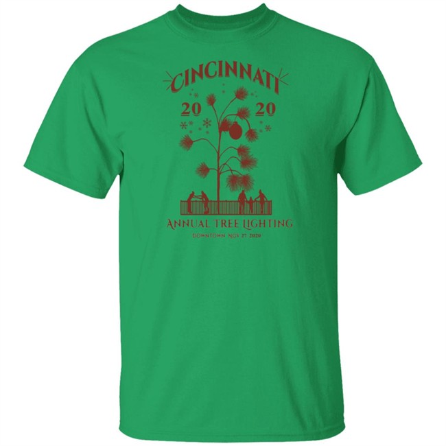 2020 Cincinnati Annual Tree Lighting T Shirt 2020 Cincinnati Annual Tree Lighting T Shirt