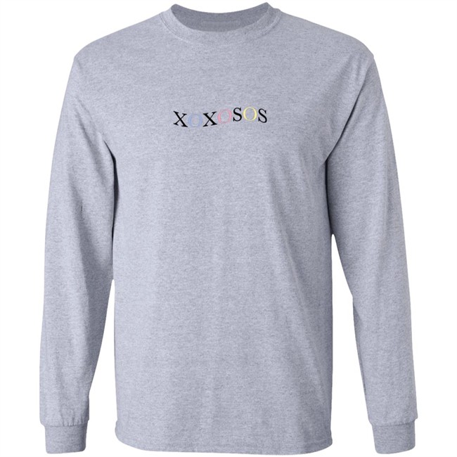 Keshimusic Merch Xoxosos Grey Sweatshirt Keshimusic Merch Xoxosos Grey Sweatshirt