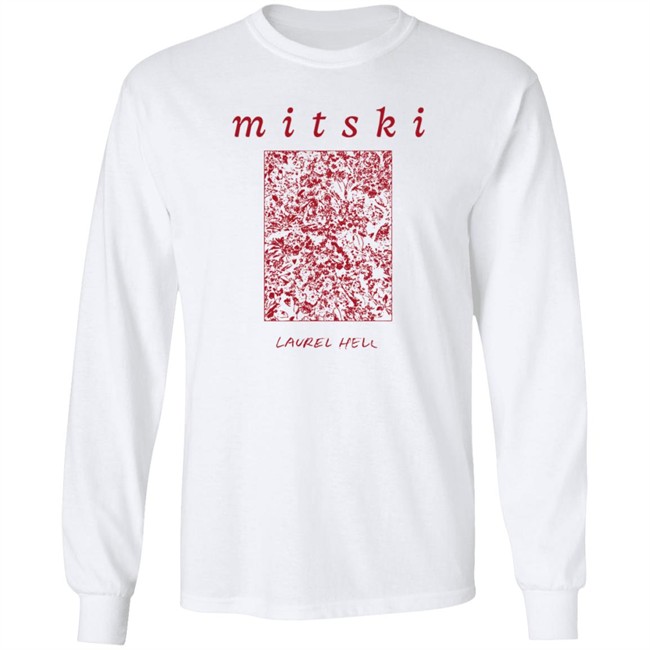 Mitski Merch White Laurel Hell Long Sleeve T Shirt