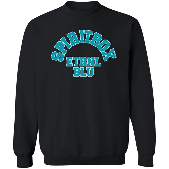 Spiritbox Merch Etrnl Blu Sweatshirt Spiritbox Merch Etrnl Blu Sweatshirt