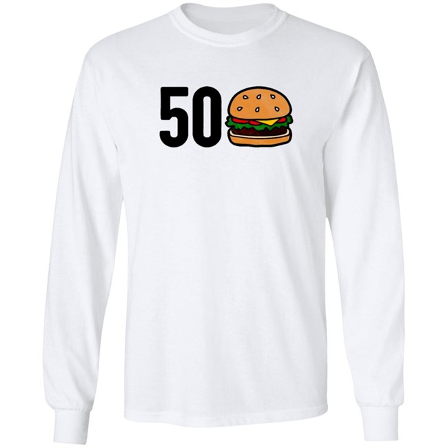 Pardon My Take 50 Burger Shirt Barstool Sports Pardon My Take 50 Burger Shirt Barstool Sports