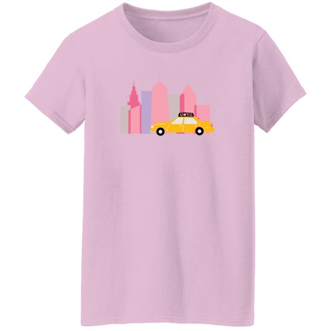 Gals On The Go Merch Signature Light Pink Crewneck Sweatshirt Gals On The Go Merch Signature Light Pink Crewneck Sweatshirt
