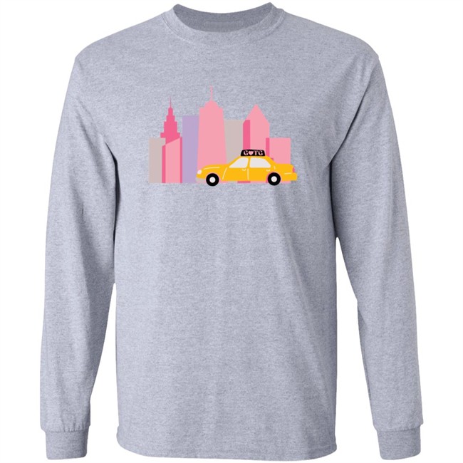 Gals On The Go Merch Signature Light Pink Crewneck Sweatshirt Gals On The Go Merch Signature Light Pink Crewneck Sweatshirt