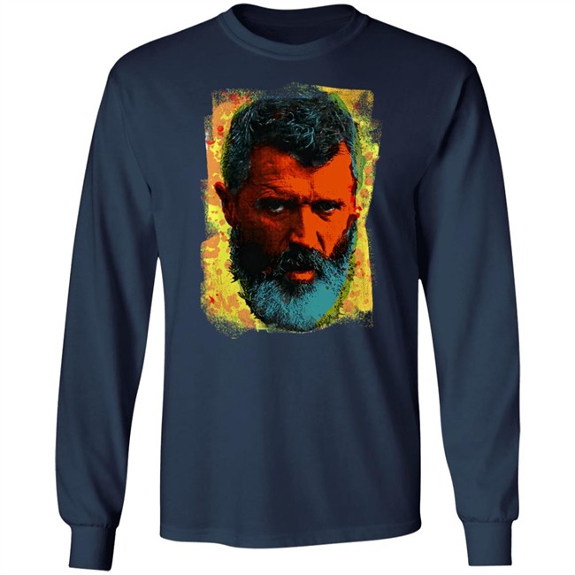 Ian Wright Roy Keane In Colour T Shirt Ian Wright Roy Keane In Colour T Shirt