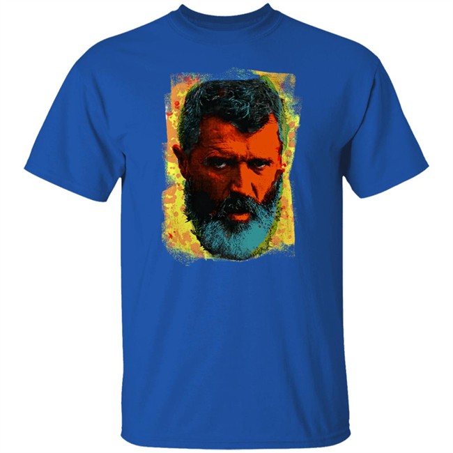 Ian Wright Roy Keane In Colour T Shirt Ian Wright Roy Keane In Colour T Shirt