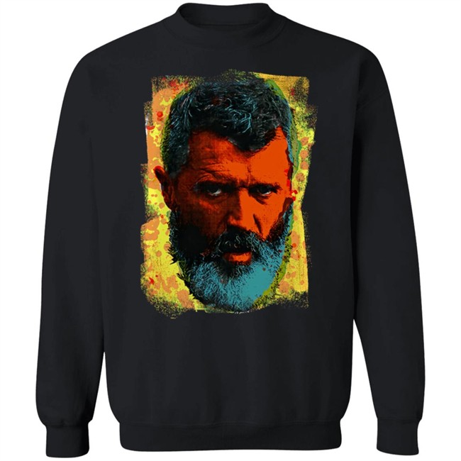 Ian Wright Roy Keane In Colour T Shirt Ian Wright Roy Keane In Colour T Shirt