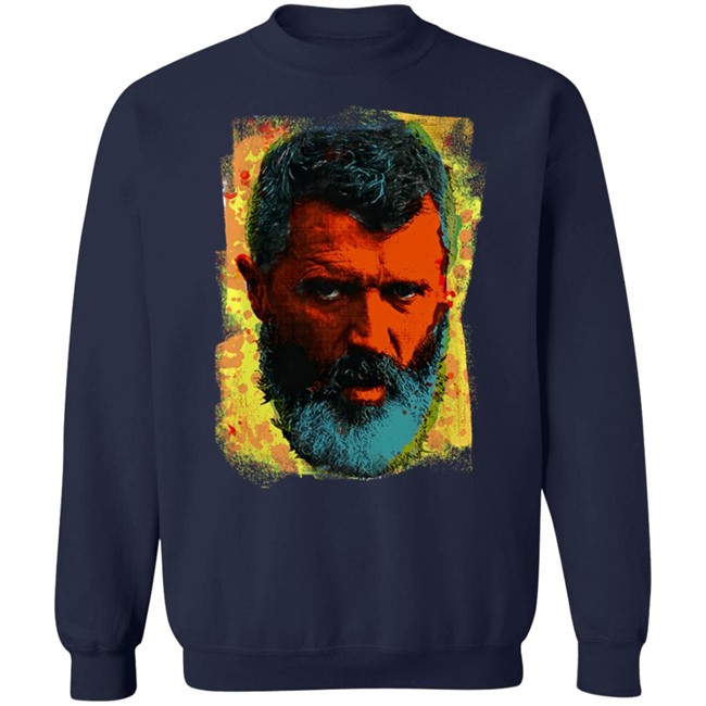 Ian Wright Roy Keane In Colour T Shirt Ian Wright Roy Keane In Colour T Shirt