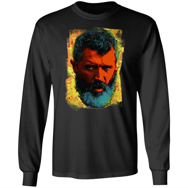 Ian Wright Roy Keane In Colour T Shirt Ian Wright Roy Keane In Colour T Shirt