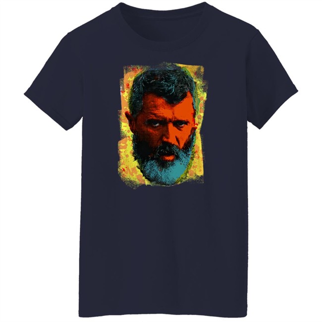 Ian Wright Roy Keane In Colour T Shirt Ian Wright Roy Keane In Colour T Shirt