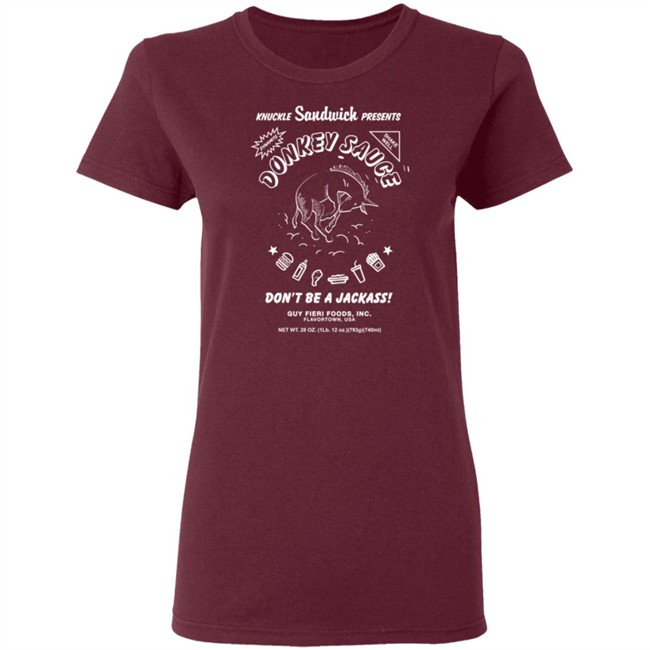 Guy Fieri Merch Donkey Sauce Tee Shirt Guy Fieri Merch Donkey Sauce Tee Shirt