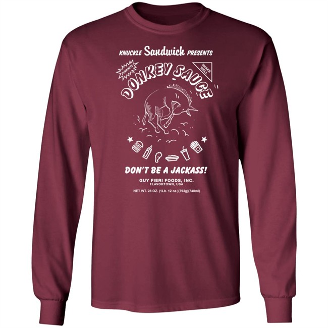 Guy Fieri Merch Donkey Sauce Tee Shirt Guy Fieri Merch Donkey Sauce Tee Shirt