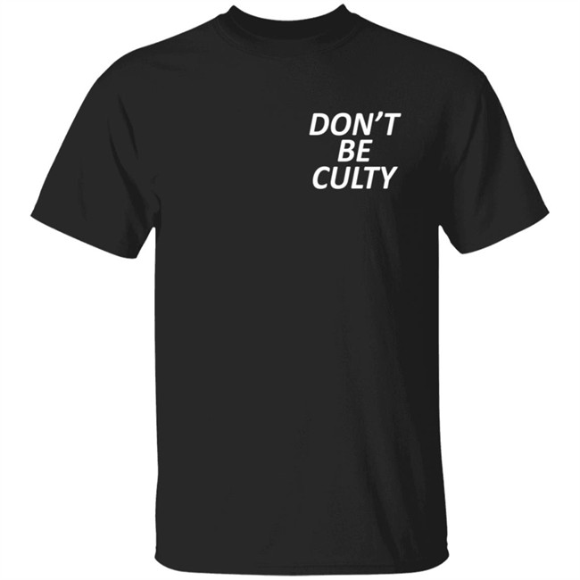 Leah Remini's Don't Be Culty T Shirt