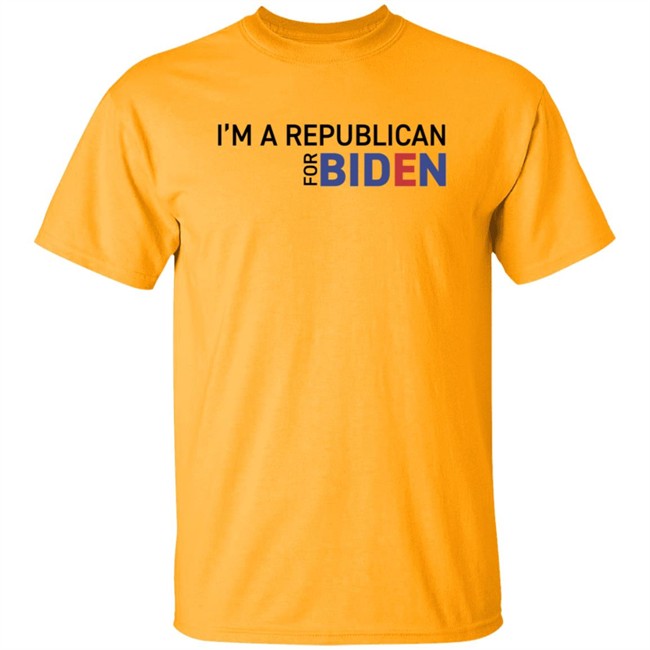 I'm A Republican For Biden T Shirt I'm A Republican For Biden T Shirt