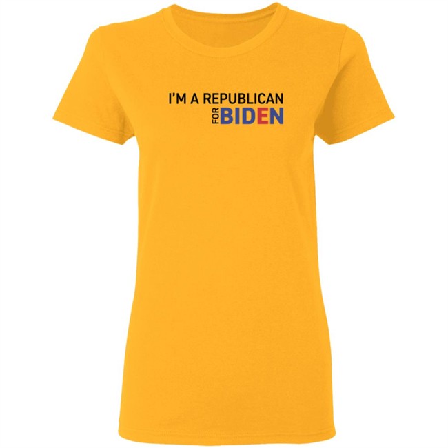 I'm A Republican For Biden T Shirt I'm A Republican For Biden T Shirt