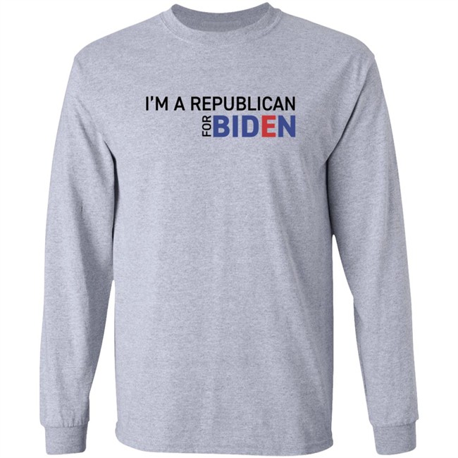 I'm A Republican For Biden T Shirt I'm A Republican For Biden T Shirt