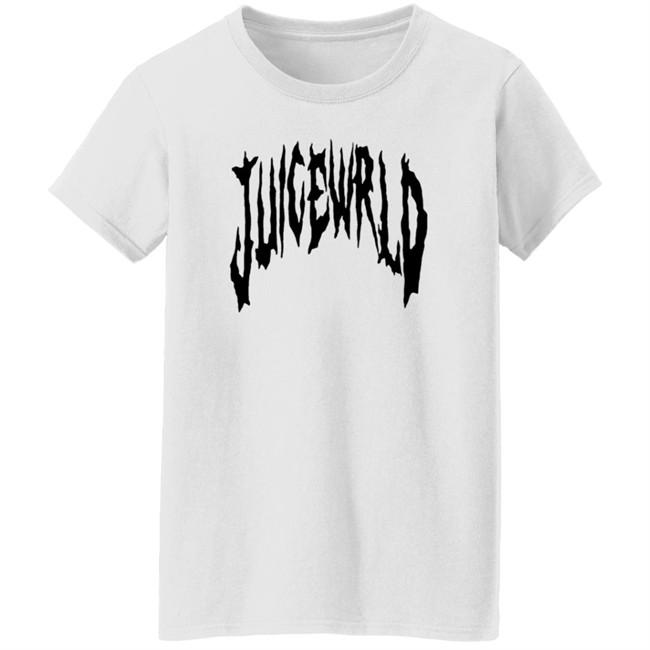 999 Club Merch Juice Wrld Shirt White 999 Club Merch Juice Wrld Shirt White