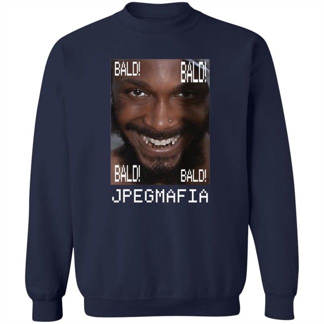 Jpegmafia Merch Bald! Tee Shirt Jpegmafia Merch Bald! Tee Shirt