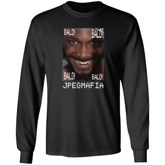 Jpegmafia Merch Bald! Tee Shirt Jpegmafia Merch Bald! Tee Shirt